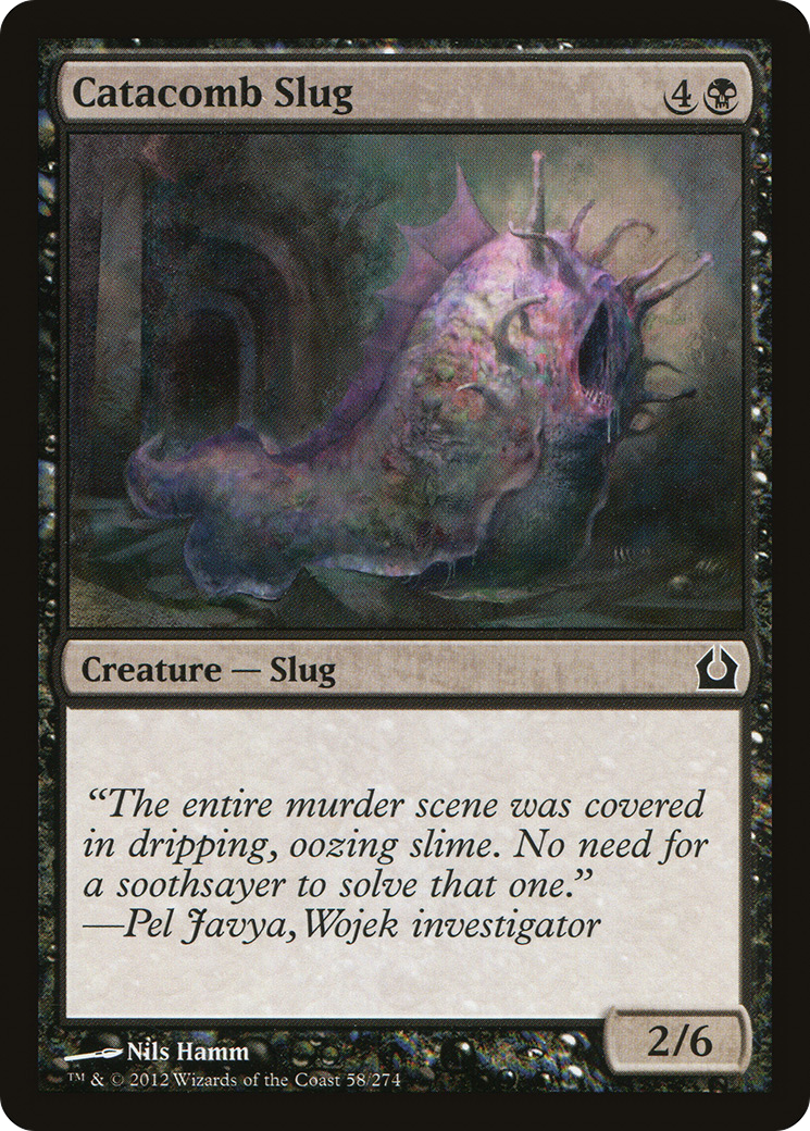 Catacomb Slug (058) - Return to Ravnica