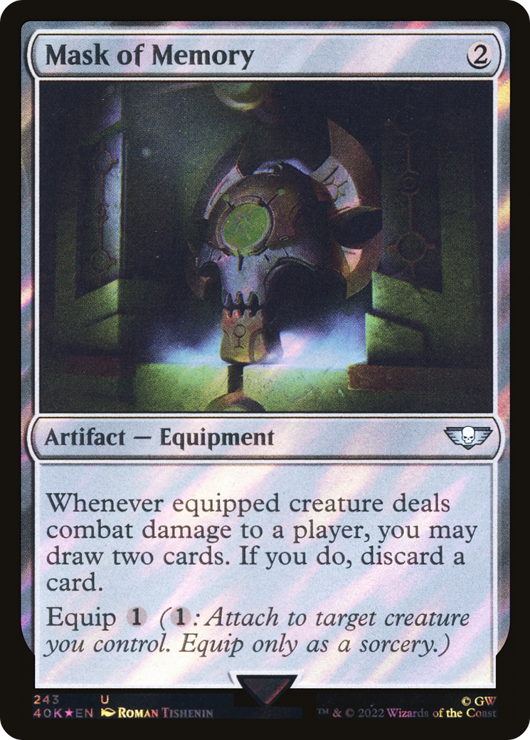 Mask of Memory (243) Surge Foil - Warhammer 40,000 Commander