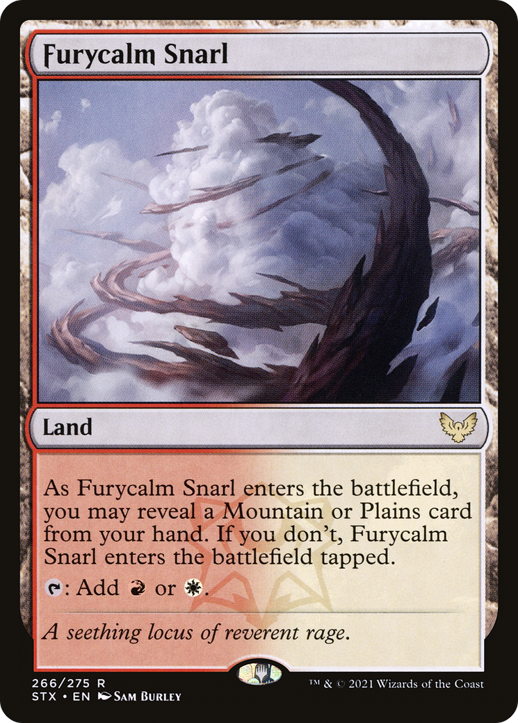 Furycalm Snarl (266) Foil - Strixhaven: School of Mages