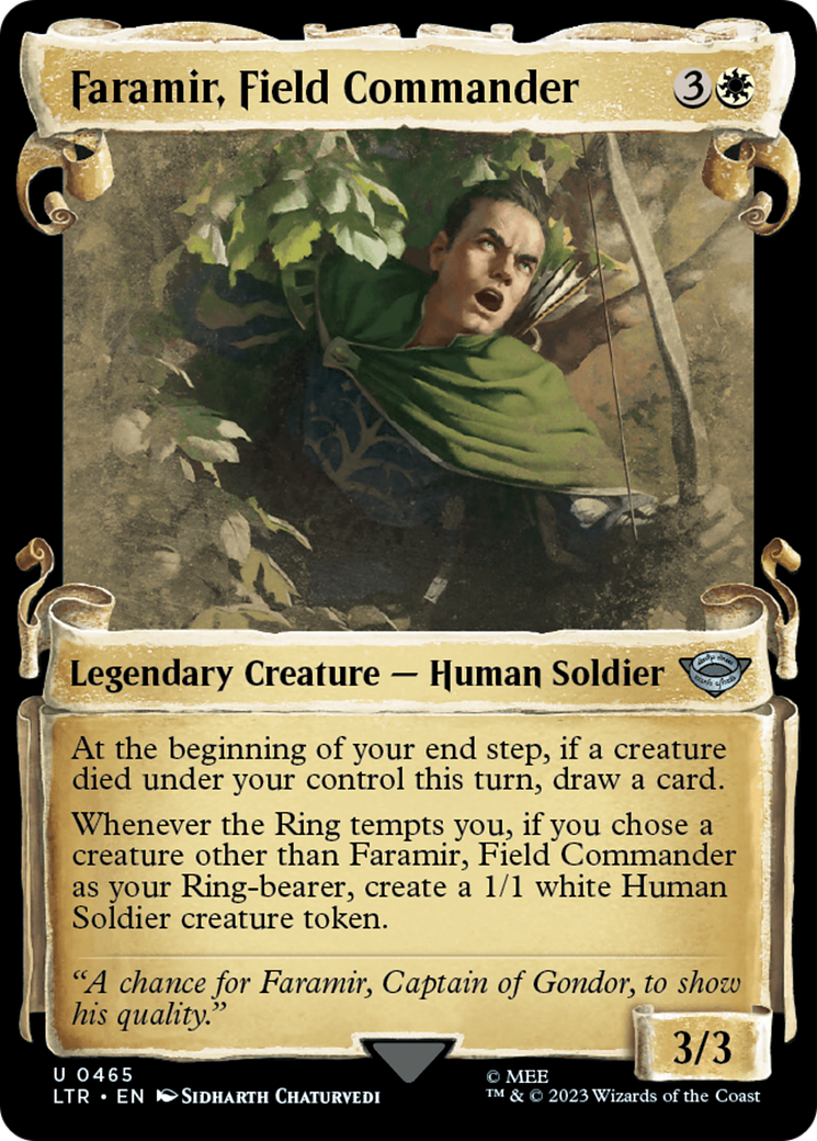 Faramir, Field Commander (Showcase) (465) Foil - The Lord of the Rings: Tales of Middle-earth