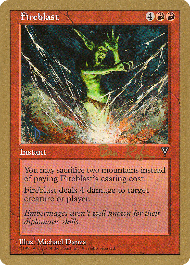 Fireblast (Retro) (br79) - World Championship Decks 1998
