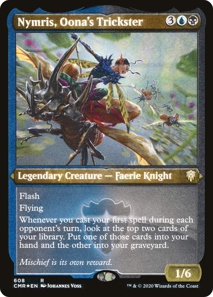 Nymris, Oona's Trickster (608) Foil - Commander Legends