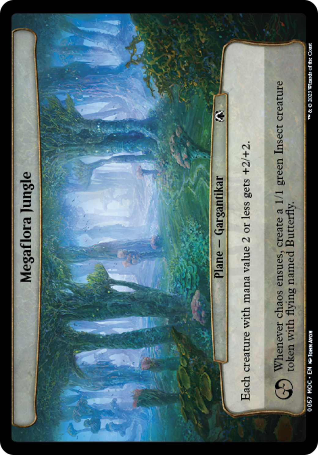 Megaflora Jungle (057) - March of the Machine Commander