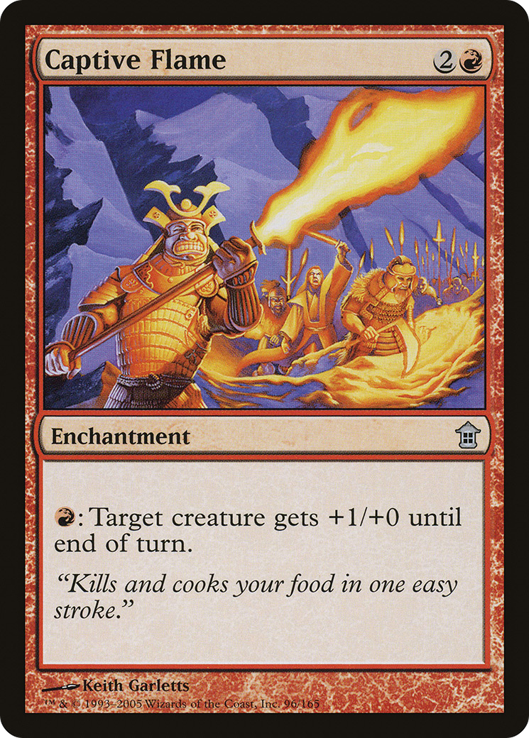 Captive Flame (096) - Saviors of Kamigawa
