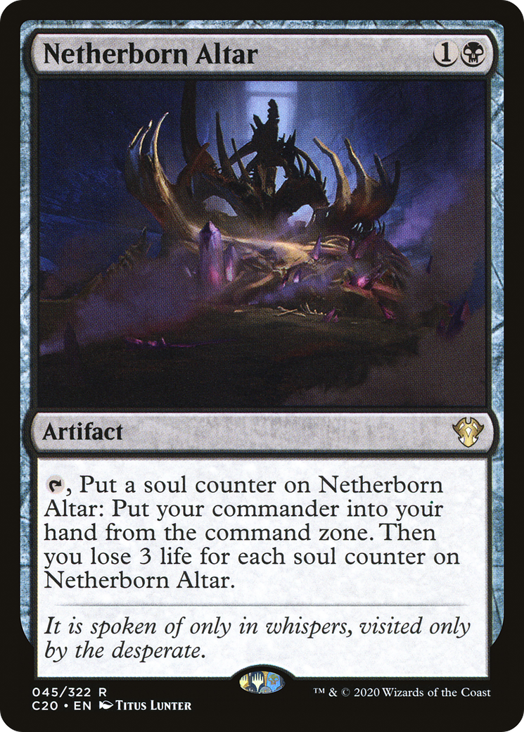 Netherborn Altar (045) - Commander 2020