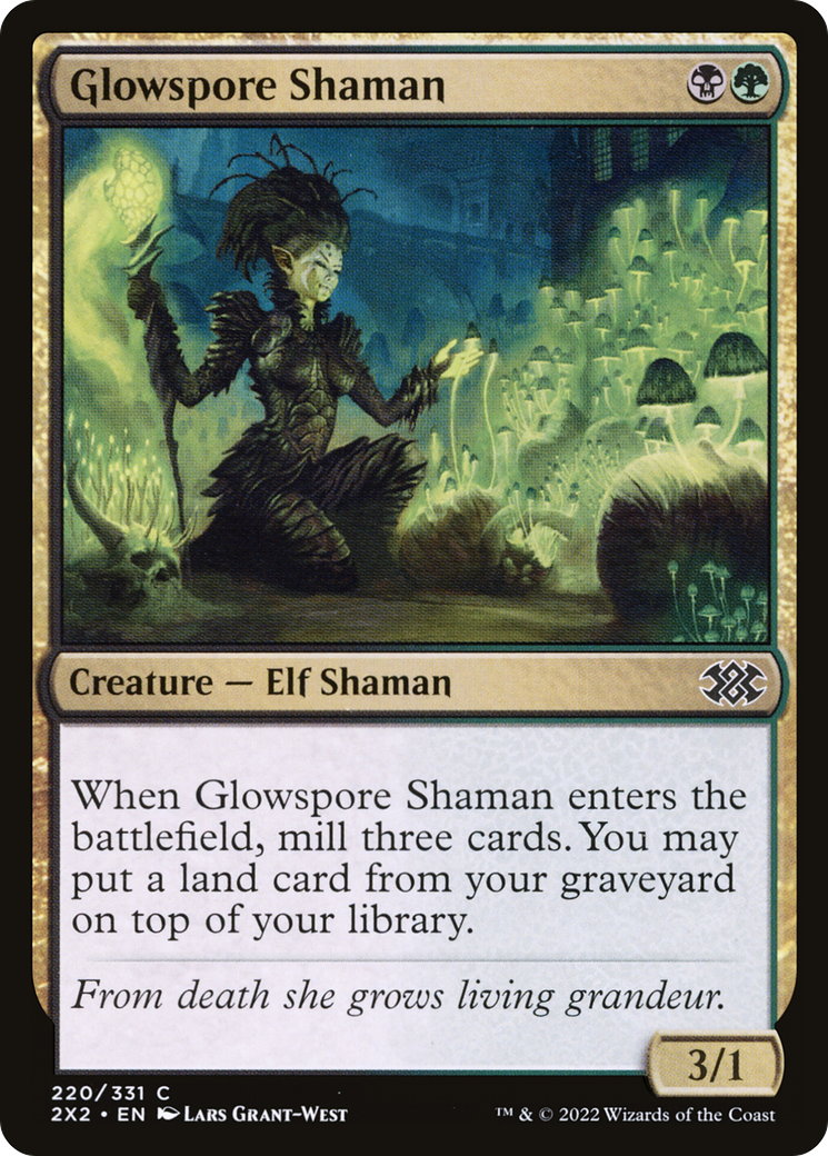 Glowspore Shaman (220) - Double Masters 2022
