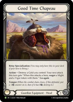 Good Time Chapeau (LGS234) Rainbow Foil - FaB Promos
