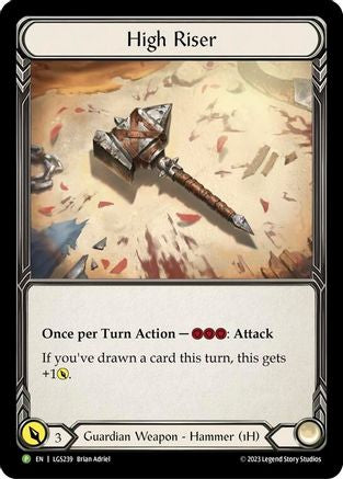 High Riser (LGS239) Rainbow Foil - FaB Promos