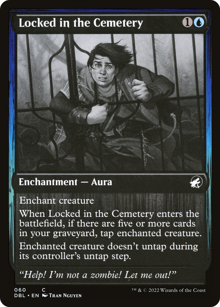 Locked in the Cemetery (060) Foil - Innistrad: Double Feature
