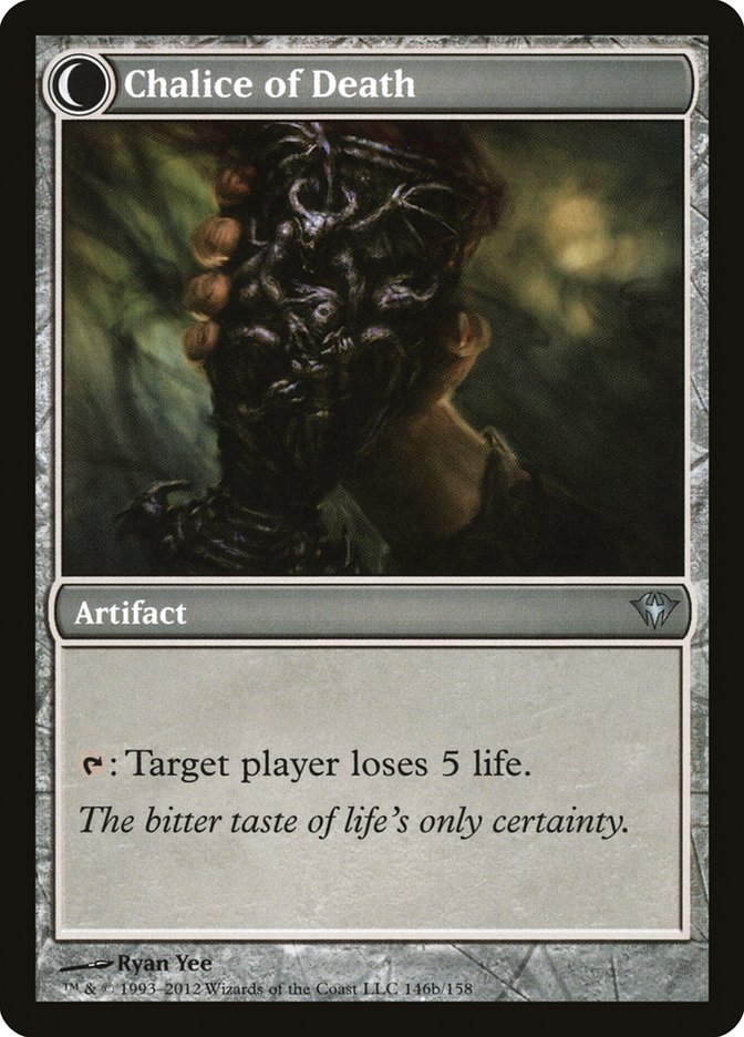 Chalice of Life // Chalice of Death (146) Foil - Dark Ascension