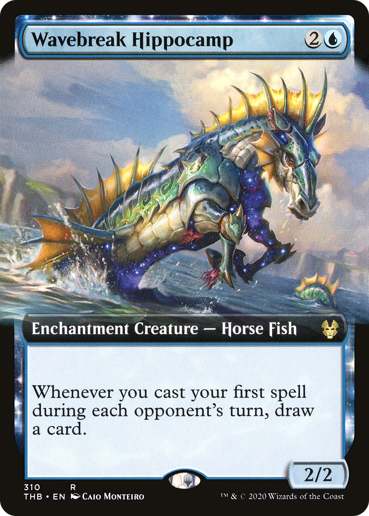 Wavebreak Hippocamp (Extended Art) (310) - Theros Beyond Death