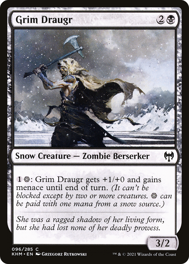 Grim Draugr (096) Foil - Kaldheim