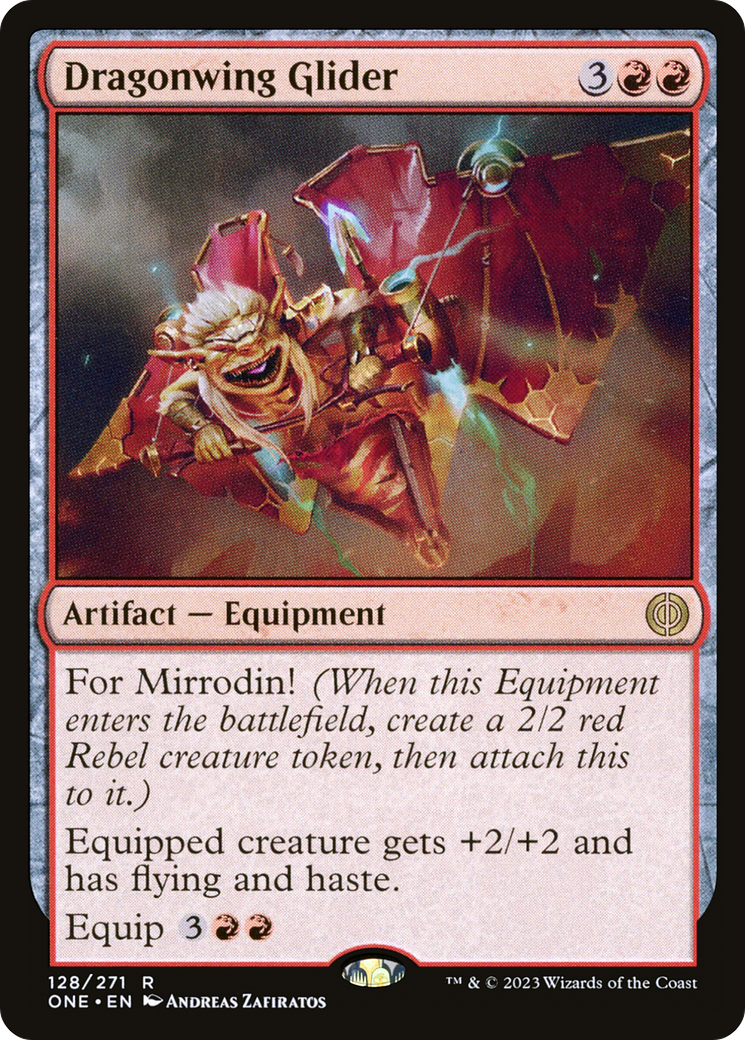 Dragonwing Glider (128) - Phyrexia: All Will Be One