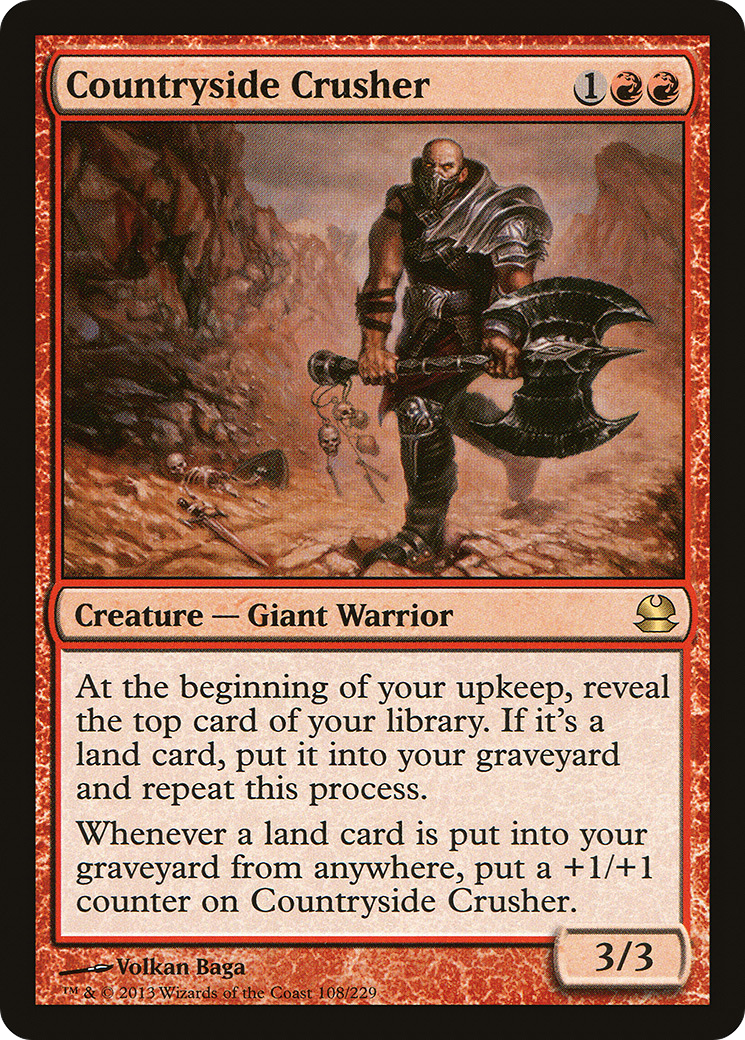 Countryside Crusher (108) Foil - Modern Masters