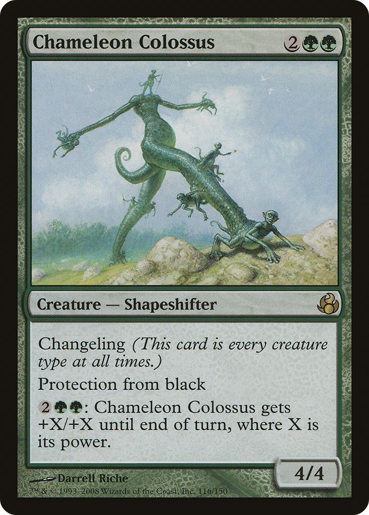 Chameleon Colossus (116) - Morningtide Foil