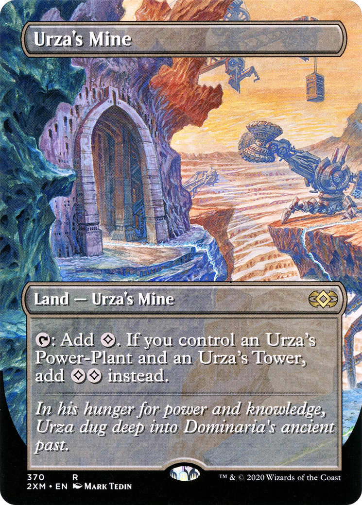Urza's Mine (Borderless) (370) - Double Masters