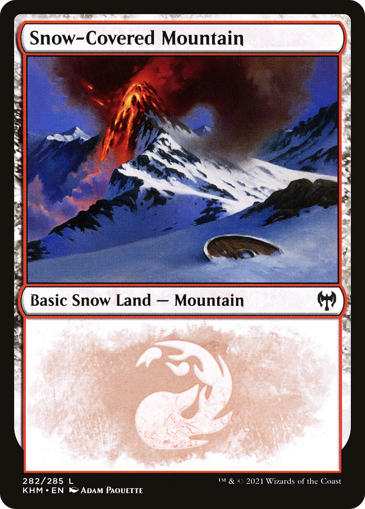 Snow-Covered Mountain (282) - Kaldheim