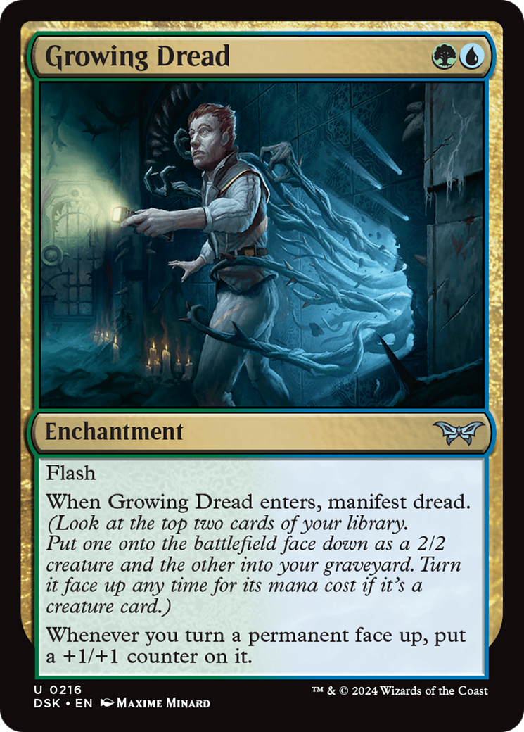 Growing Dread (216) - Duskmourn: House of Horror