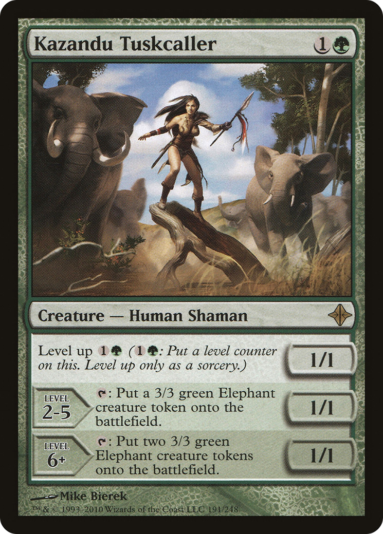 Kazandu Tuskcaller (191) - Rise of the Eldrazi