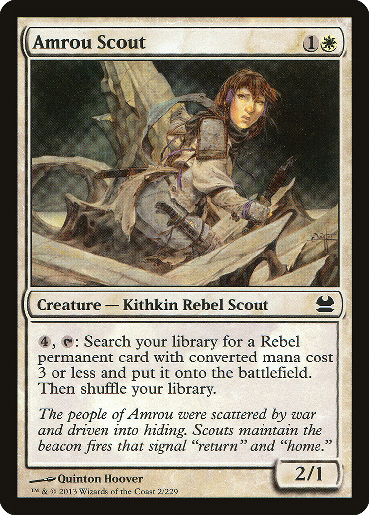 Amrou Scout (002) Foil - Modern Masters