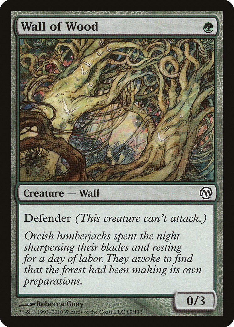 Wall of Wood (089) - Duels of the Planeswalkers