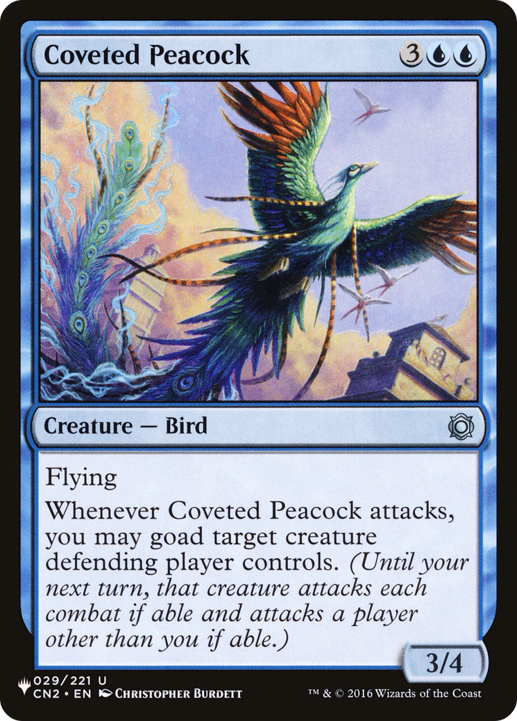 Coveted Peacock (CN2-29) - The List