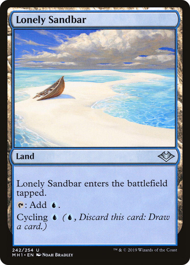 Lonely Sandbar (242) Foil - Modern Horizons