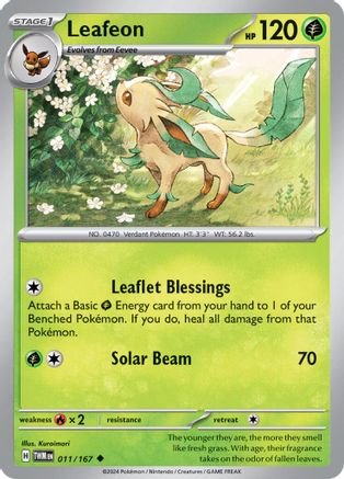 Leafeon (11) - SV06 Twilight Masquerade
