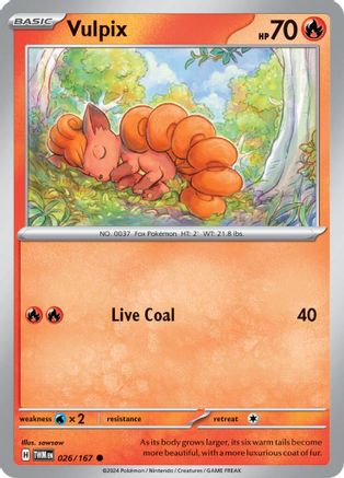 Vulpix (26) - SV06 Twilight Masquerade