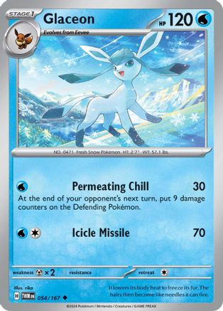 Glaceon (54) - SV06 Twilight Masquerade
