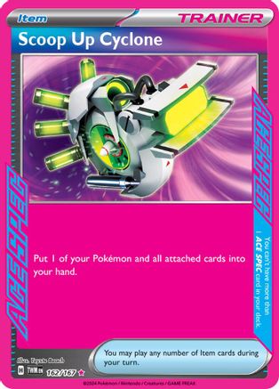 Scoop Up Cyclone (162) Holofoil - SV06 Twilight Masquerade