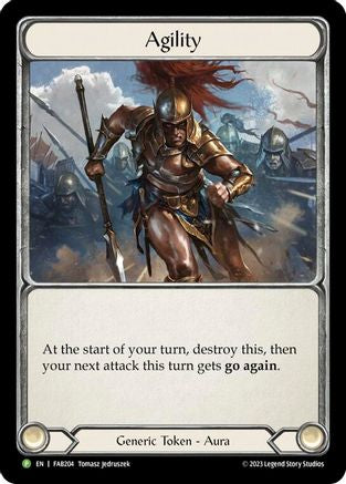 Agility - FAB204 (FAB204) Cold Foil - Flesh and Blood: Promo Cards