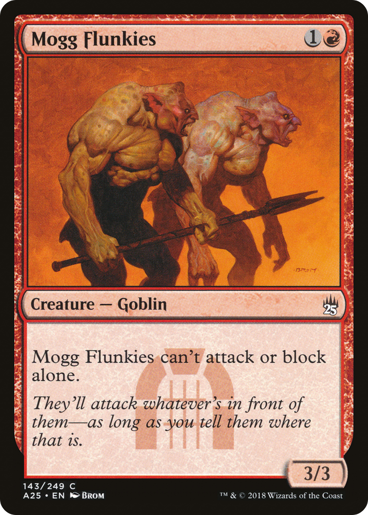 Mogg Flunkies (143) - Masters 25