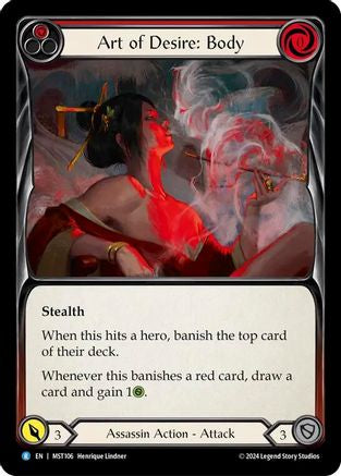 Art of Desire: Body (MST106) Rainbow Foil - Part the Mistveil