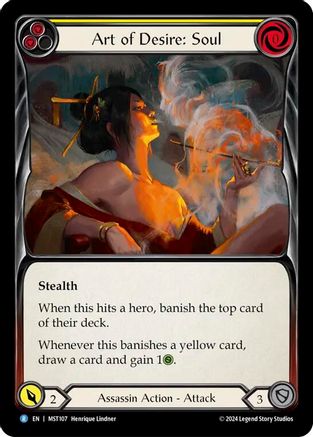 Art of Desire: Soul (MST107) Rainbow Foil - Part the Mistveil