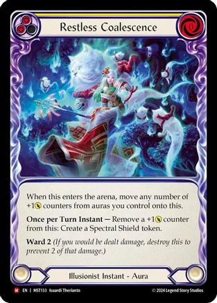 Restless Coalescence (MST133) Rainbow Foil - Part the Mistveil