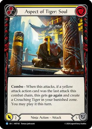 Aspect of Tiger: Soul (MST165) Rainbow Foil - Part the Mistveil