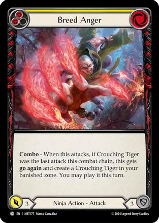 Breed Anger (Yellow) (MST177) - Part the Mistveil