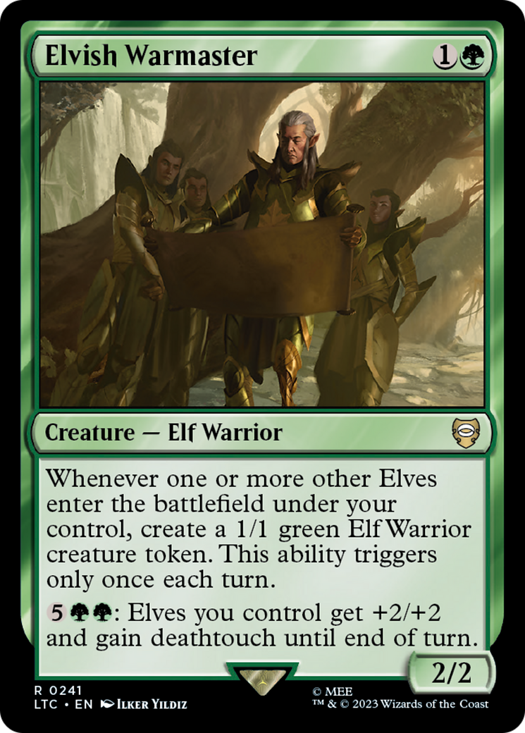 Elvish Warmaster (241) - Tales of Middle-earth Commander