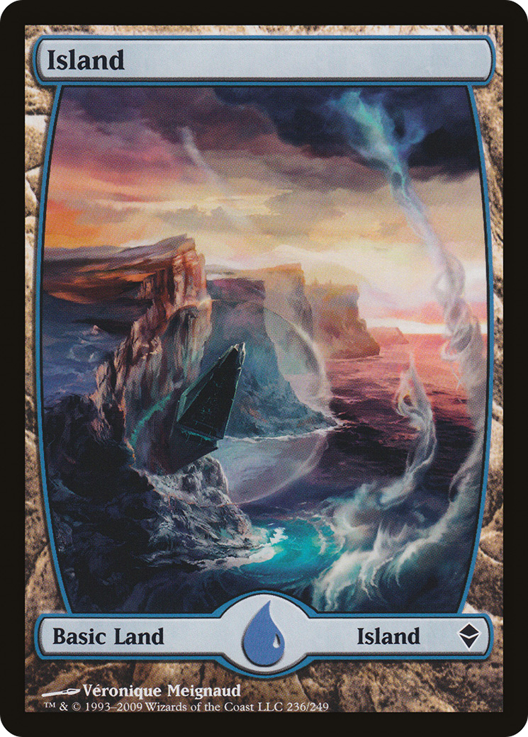 Island – Full Art (236) - Zendikar