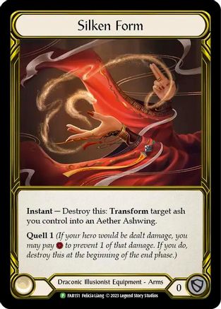 Silken Form (Golden) (FAB151) Cold Foil - FaB Promos
