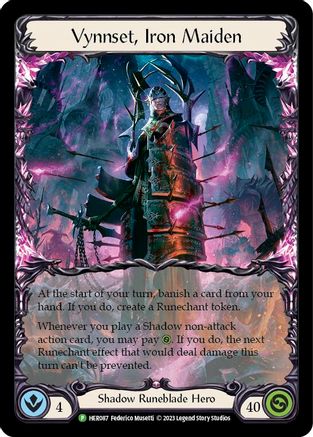 Vynnset, Iron Maiden (HER087) Cold Foil - FaB Promos