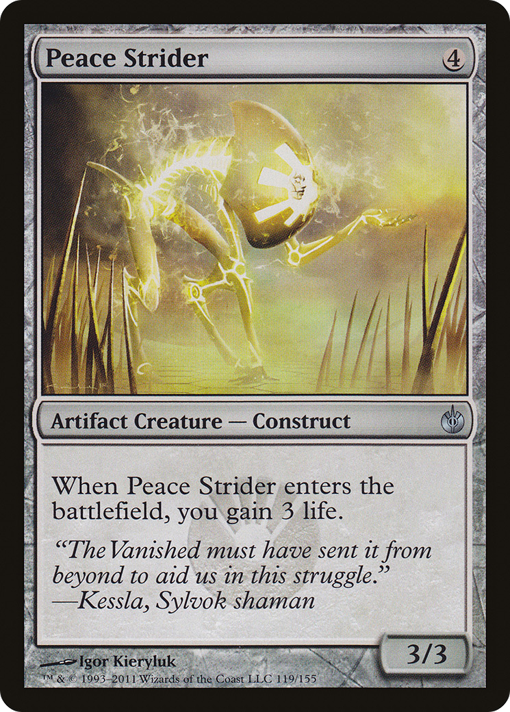 Peace Strider (119) Foil - Mirrodin Besieged