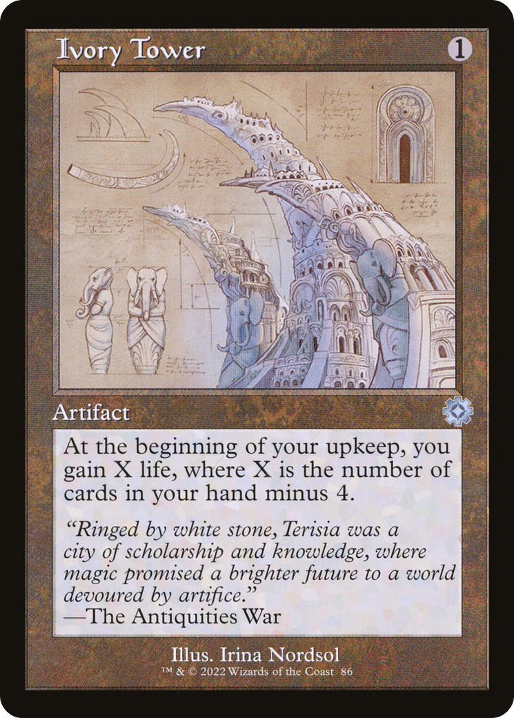 Ivory Tower (Retro) (086) - The Brothers' War Retro Artifacts