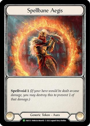 Spellbane Aegis (FAB155) Cold Foil - FaB Promos