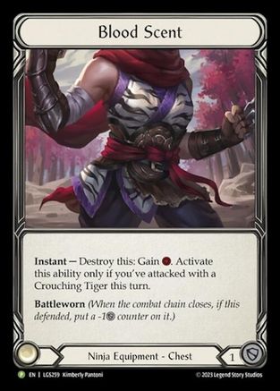 Blood Scent (LGS259) Cold Foil - FaB Promos