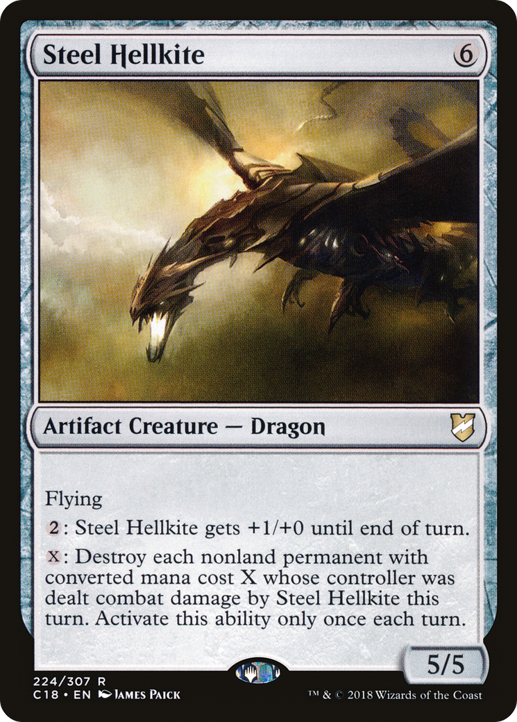 Steel Hellkite (224) - Commander 2018