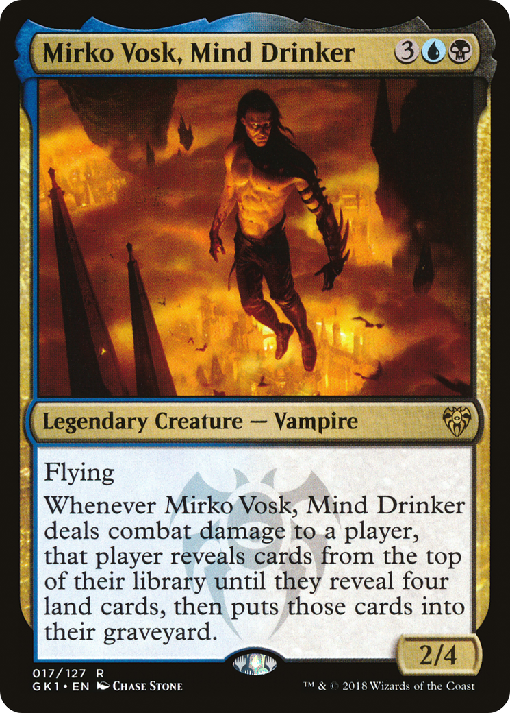 Mirko Vosk, Mind Drinker (017) - GRN Guild Kit