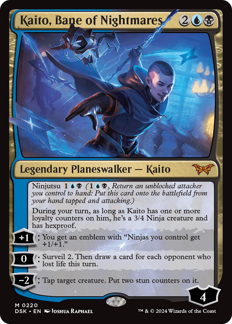 Kaito, Bane of Nightmares (220) - Duskmourn: House of Horror