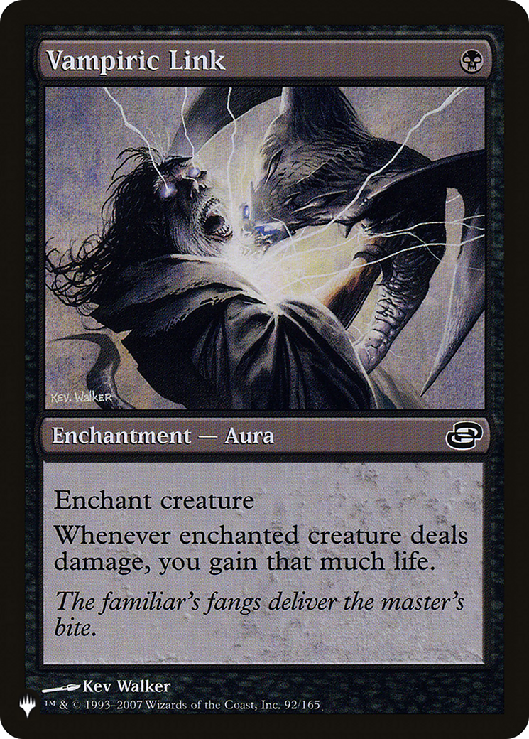 Vampiric Link (PLC-92) - The List
